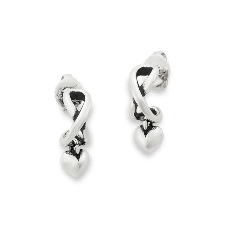 Delicate Infinite Love Hoops